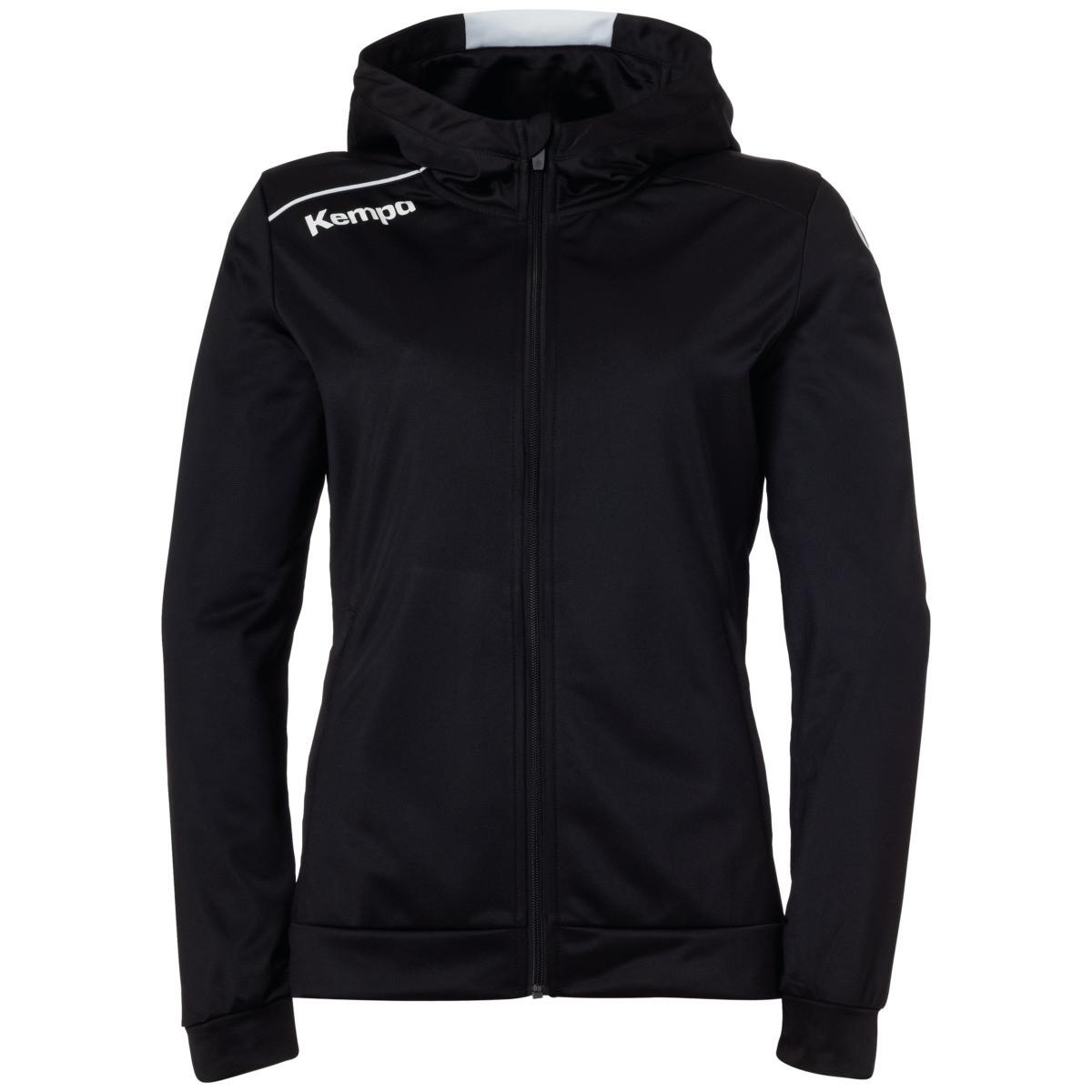 Kempa  damen-trainingsjacke mit kapuze payer 