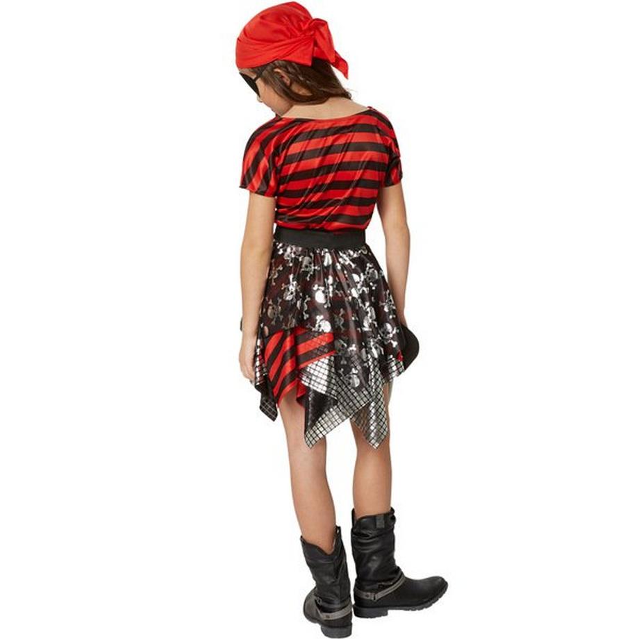 Tectake  Mädchenkostüm kleine Seeräuberin 