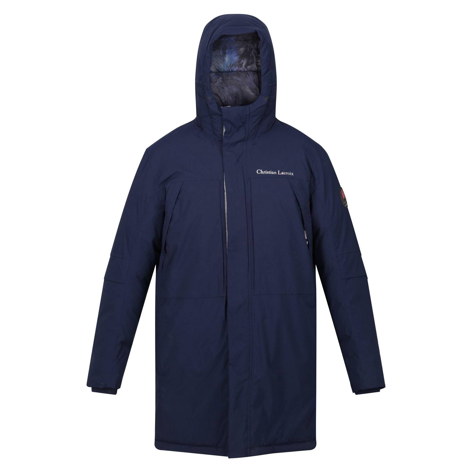 Image of Christian Lacroix Jacke, Wasserfest Wattiert Herren Marine 3XL