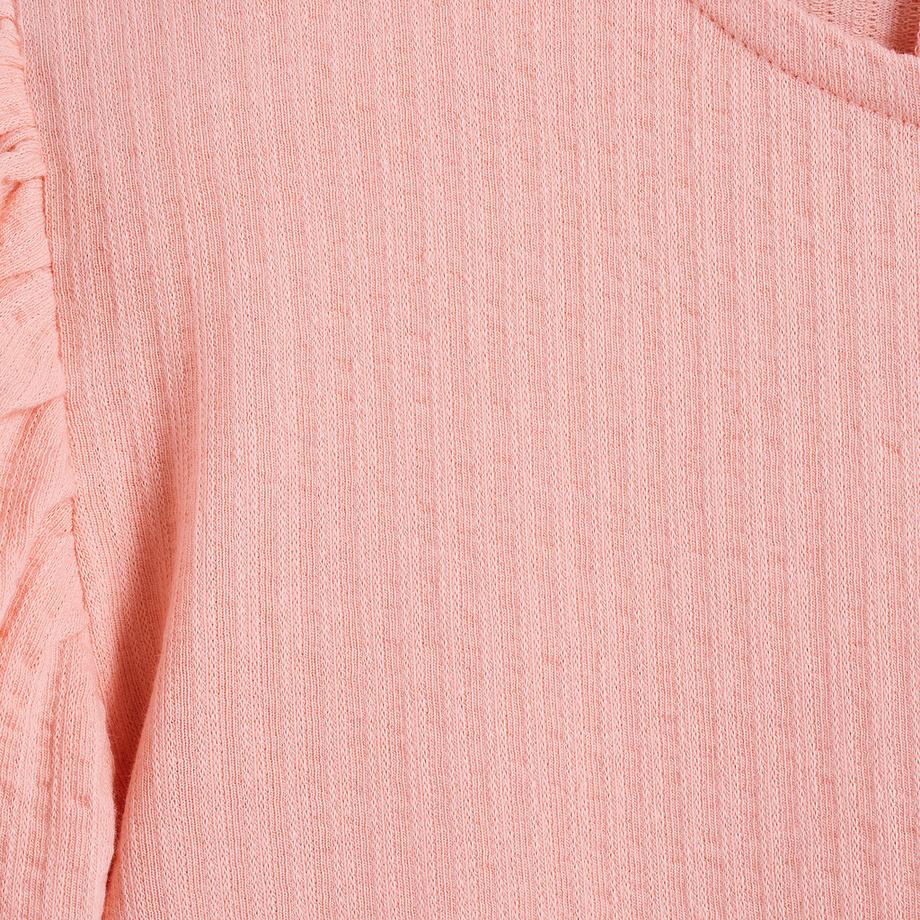 La Redoute Collections  T-Shirt mit Rundhalsausschnitt in Blusenoptik 