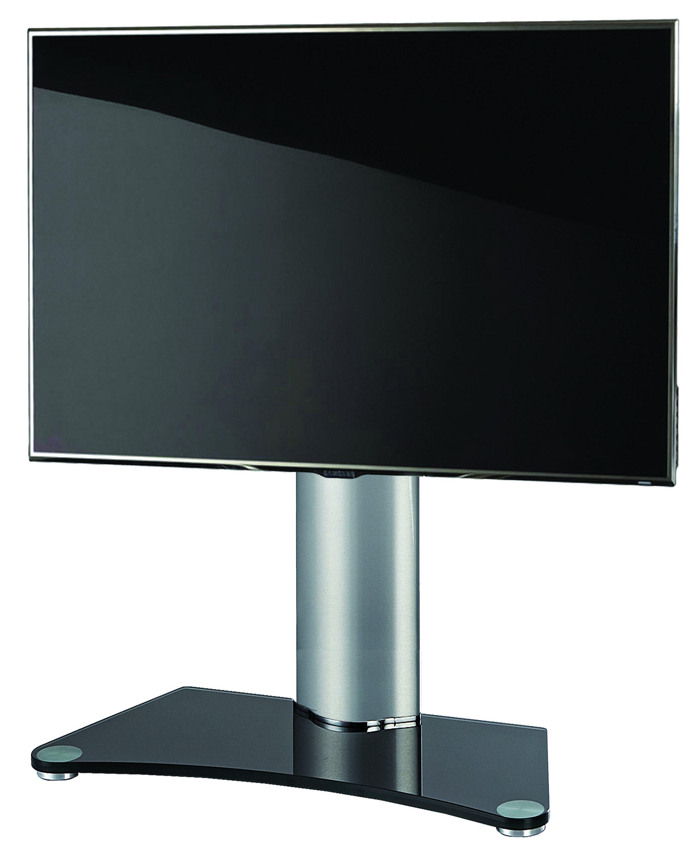 VCM Universal TV VESA Stand Rehaussement en aluminium Support de télévision en verre WindoxaMaxi  