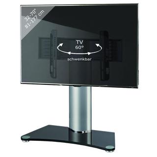 VCM Universal TV VESA Stand Rehaussement en aluminium Support de télévision en verre WindoxaMaxi  