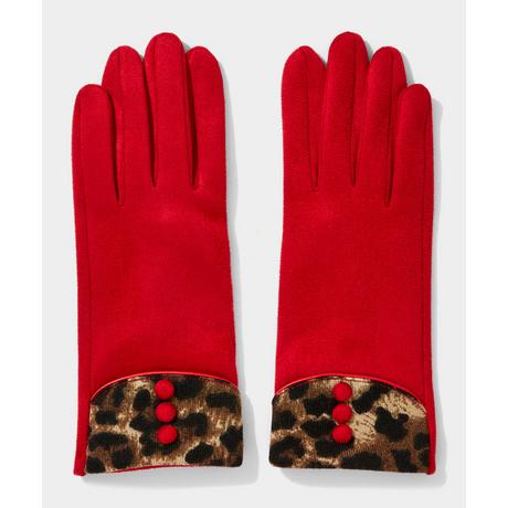 Joe Browns  Microsuede-Handschuhe mit Tiermuster 