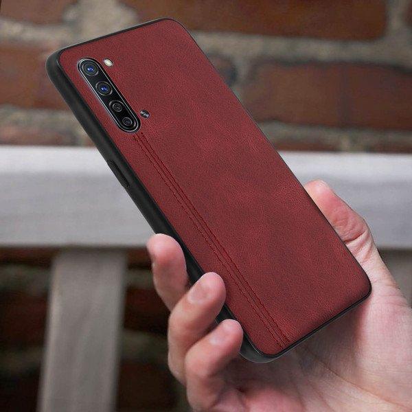 Avizar  Cover Oppo Find X2 Lite Pelle Rosso 