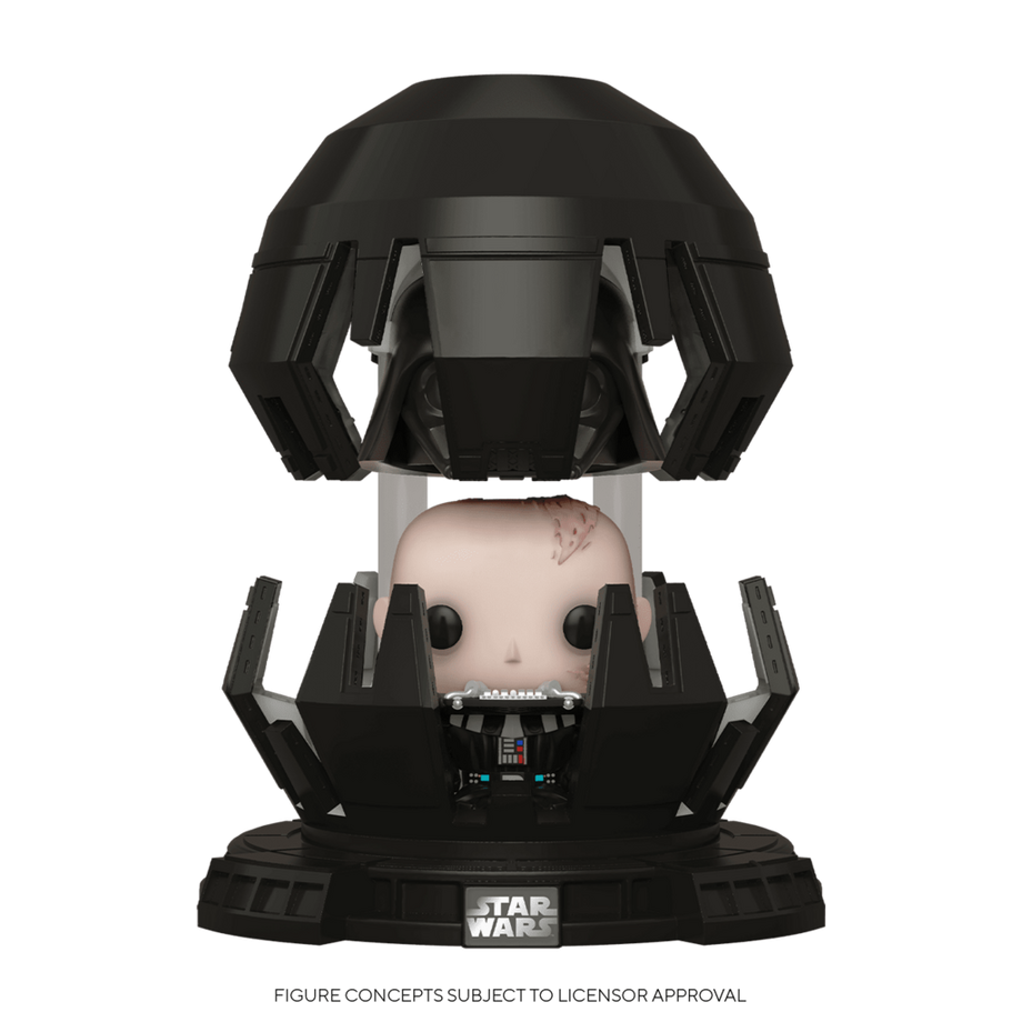 Funko  Star Wars POP! Deluxe Movies Vinyl Figur Darth Vader in Meditation Chamber 
