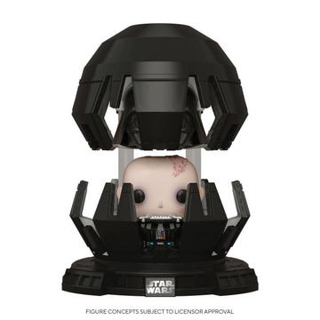 Star Wars POP! Deluxe Movies Vinyl Figur Darth Vader in Meditation Chamber