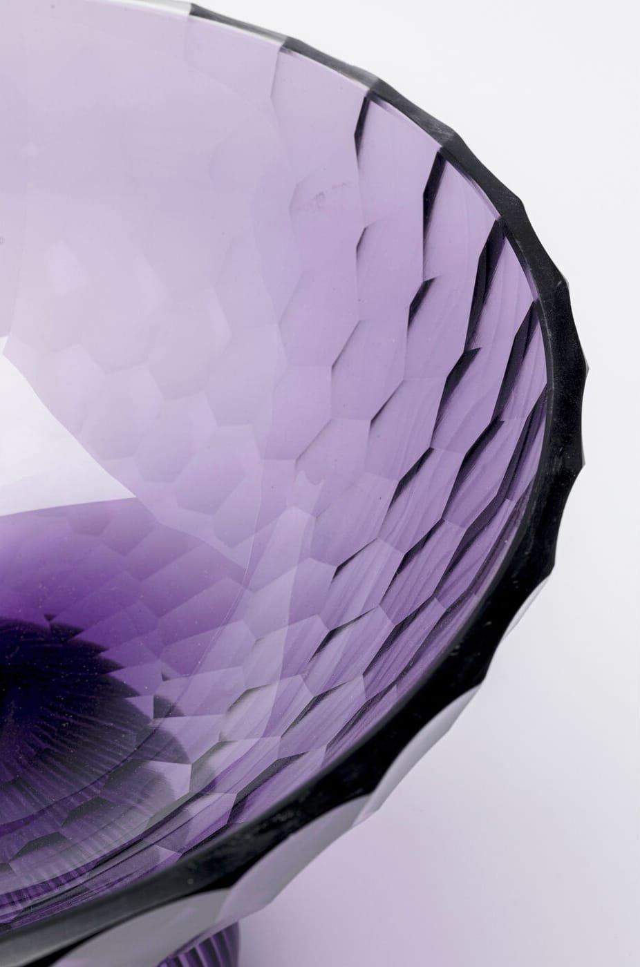 KARE Design Vase Duetto violet 23  