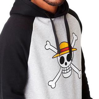 Capslab  felpa con cappuccio one piece skull 