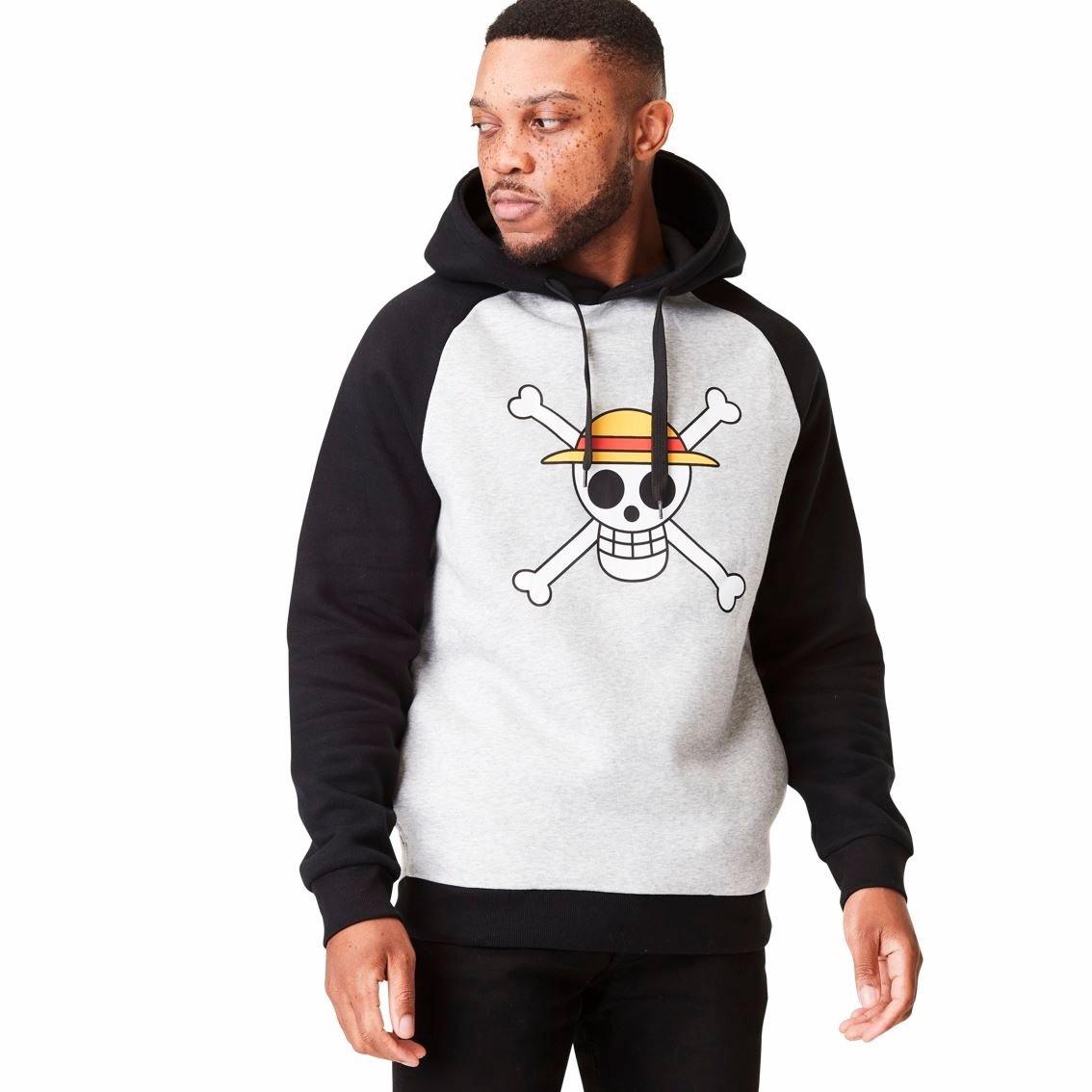 Capslab  felpa con cappuccio one piece skull 