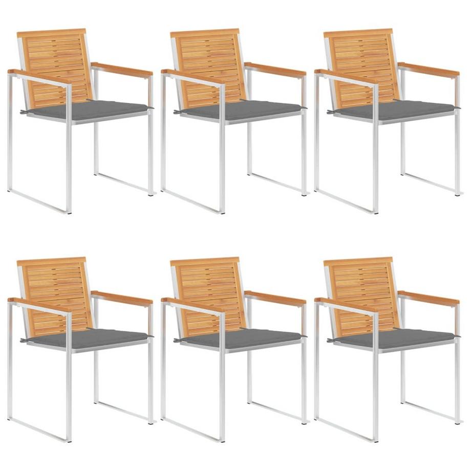VidaXL Gartenstuhl teak  