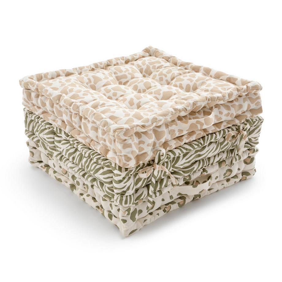 3-teiliges Bodenkissen Kampala