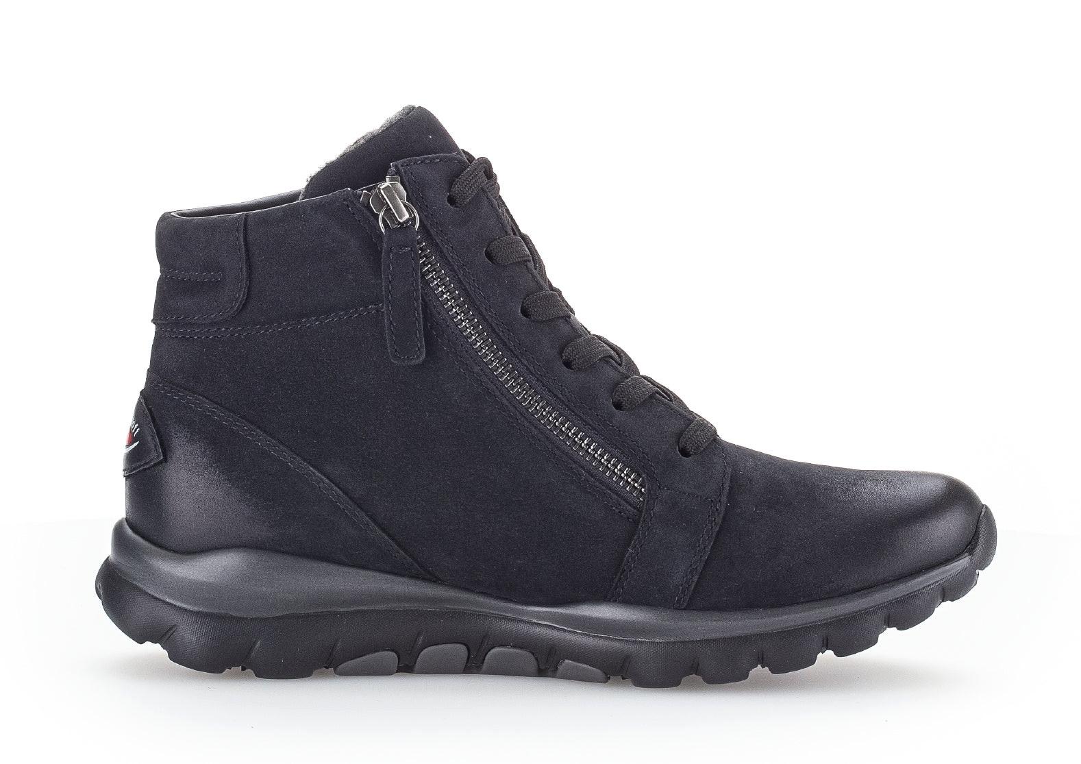 Image of - Nubuk Wandersneaker Damen Blau 41