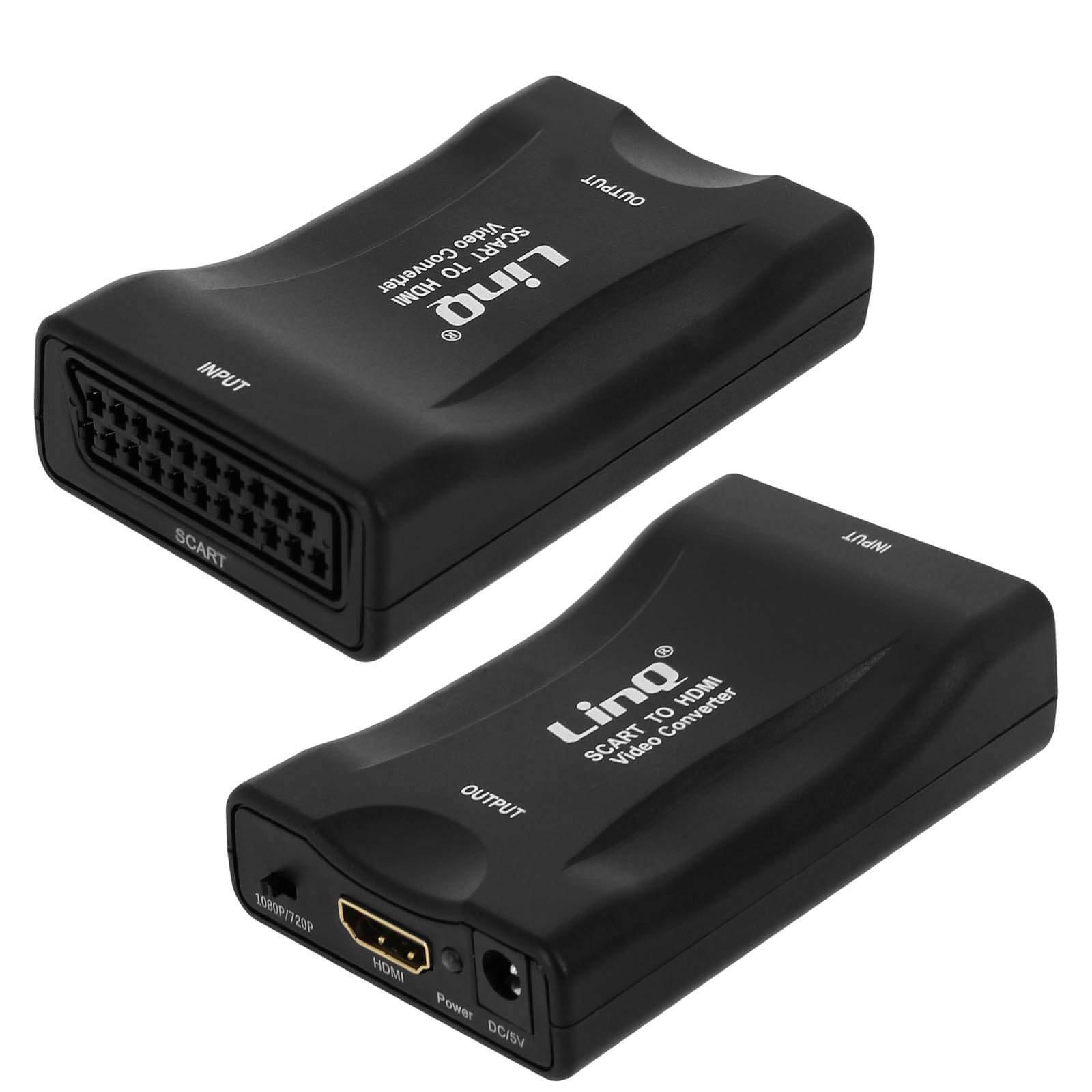 Image of Scart/HDMI Video Adapter/Konverter LinQ