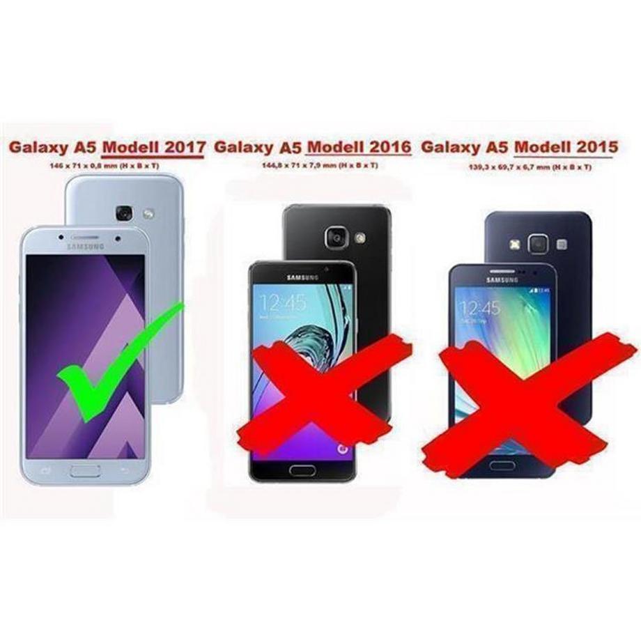 Cadorabo  Hülle für Samsung Galaxy A5 2017 aus strukturiertem Kunstleder 