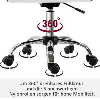 HOMCOM Friseurstuhl  