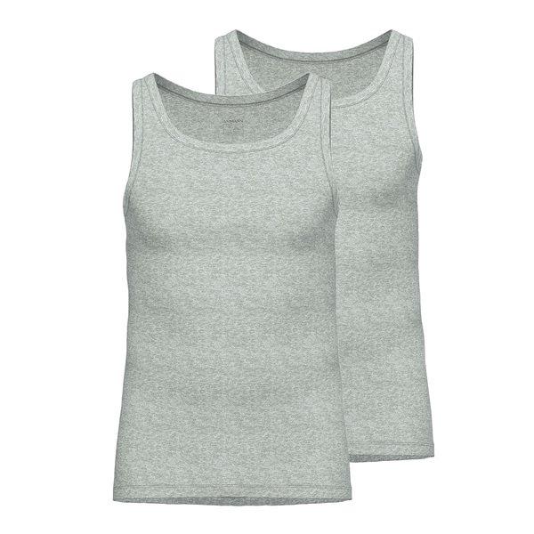 Image of 2er Pack Urban Traveller - Unterhemd Tanktop Herren Grau XXL