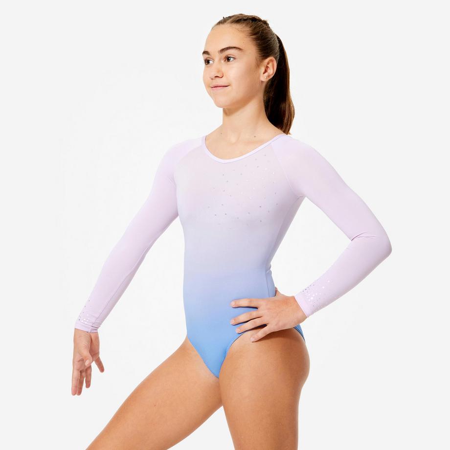 Turnanzug Langarm Maedchen Polyester