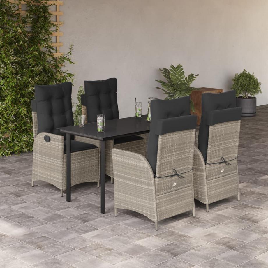 VidaXL Garten essgruppe poly-rattan  