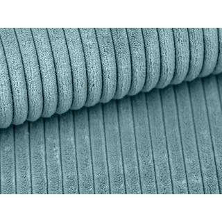 PASCAL MORABITO Sessel - Cord - Türkisblau - AMELIA  