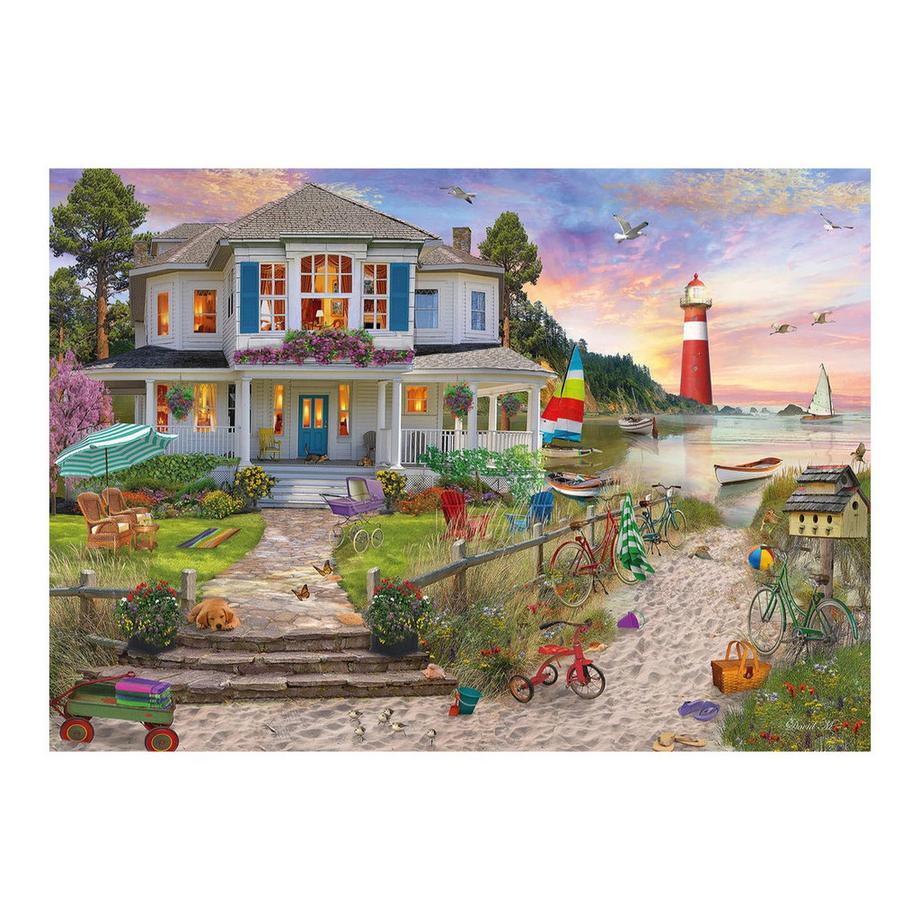 Schmidt  Puzzle Das Strandhaus (1000Teile) 