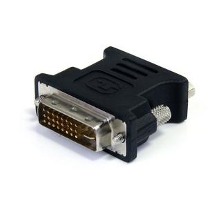 STARTECH.COM  StarTech.com Adattatore DVI a VGA - Cavo Convertitore DVI a VGA - Maschio / Femmina - Nero 