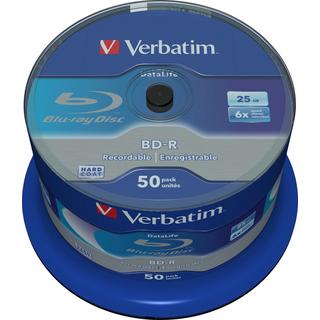 Verbatim  Verbatim Datalife 6x BD-R 25 GB 50 pz 