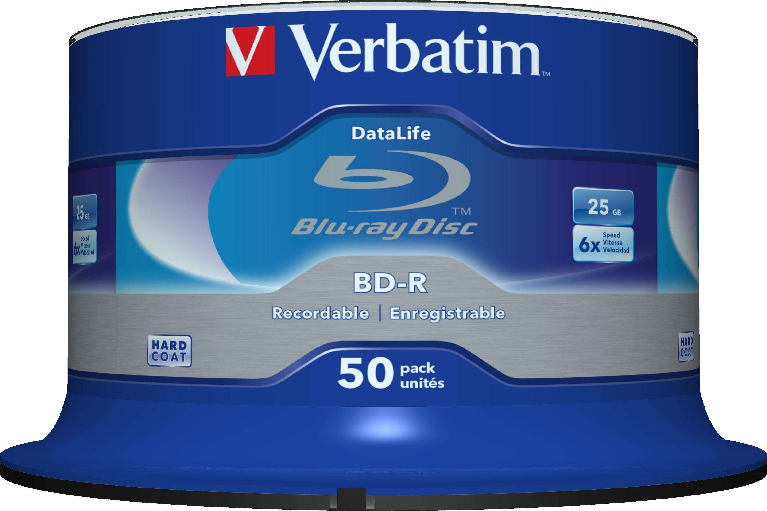 Verbatim  Verbatim Datalife 6x BD-R 25 GB 50 pz 