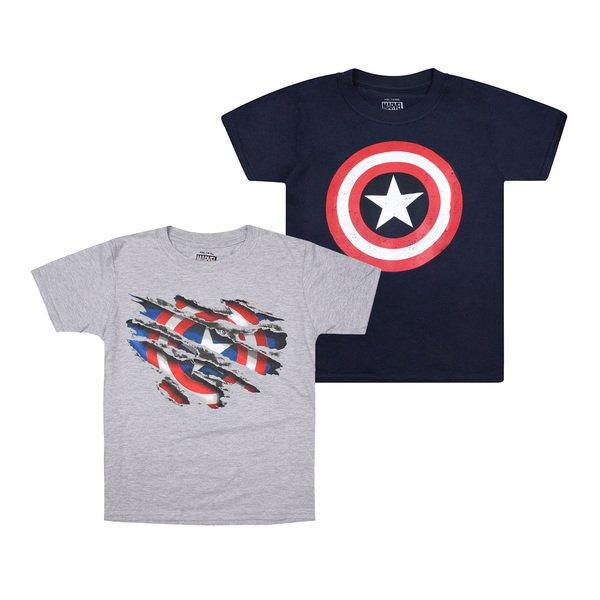 Image of CAPTAIN AMERICA TShirt  (2erPack) - 140