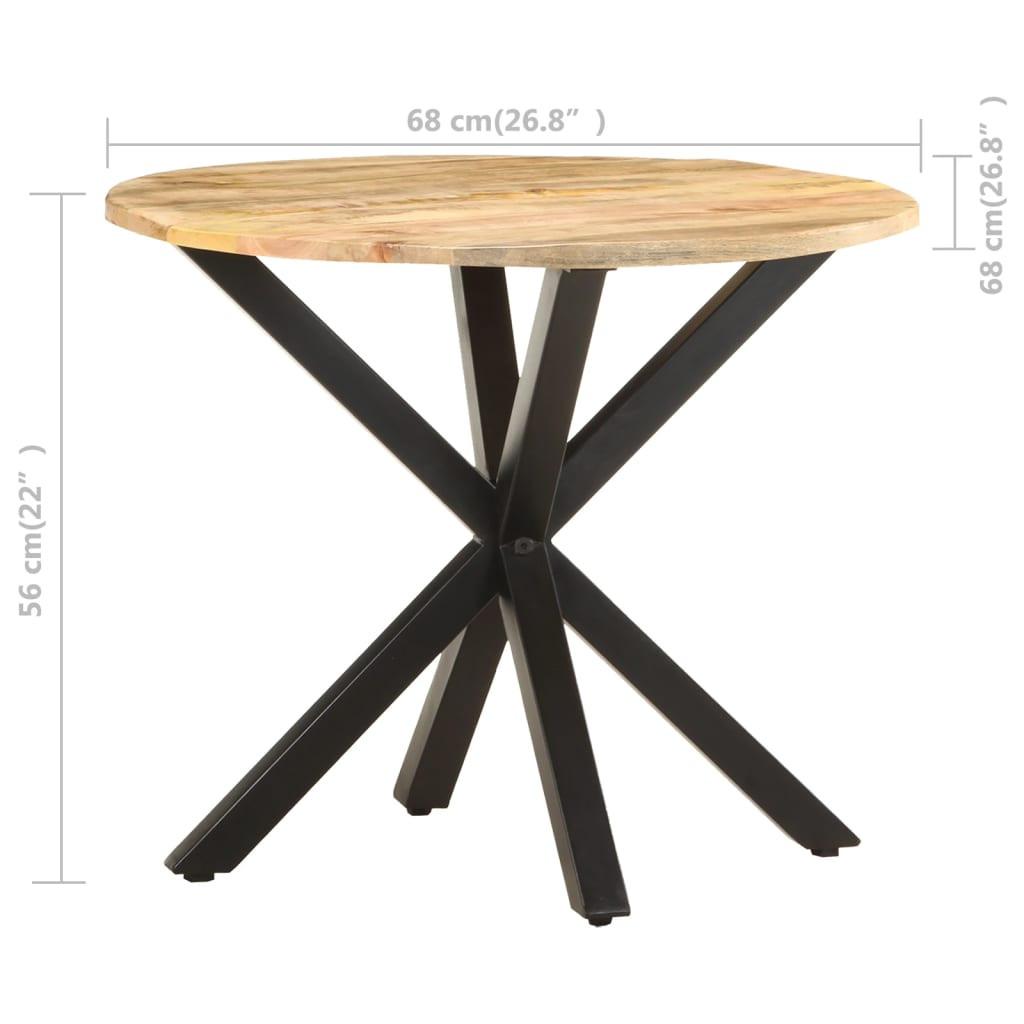 VidaXL Table d'appoint bois  