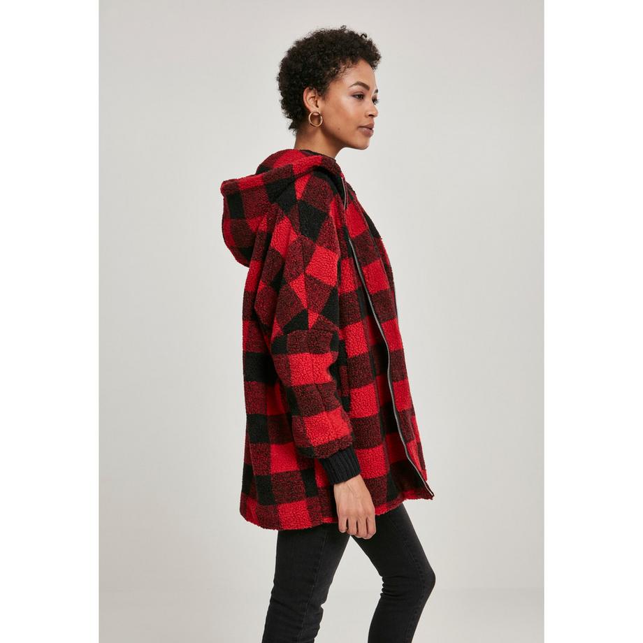 URBAN CLASSICS Parka à carreaux avec capuche  