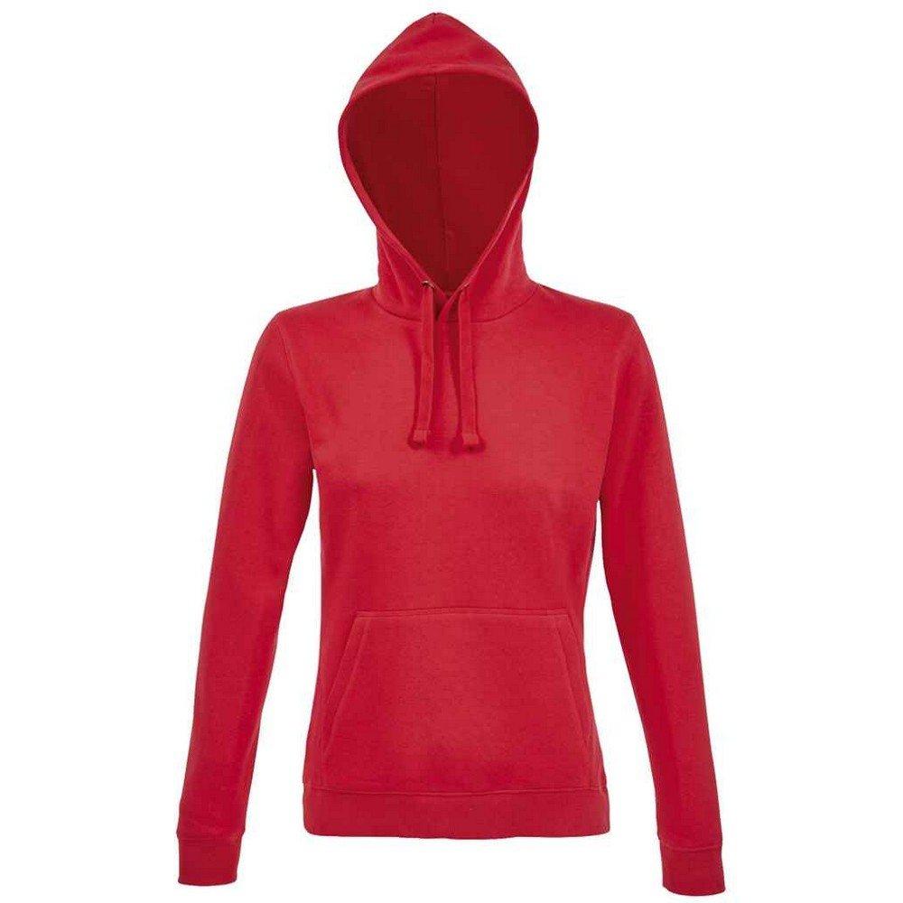 Image of Spencer Kapuzenpullover Damen Rot Bunt XXL