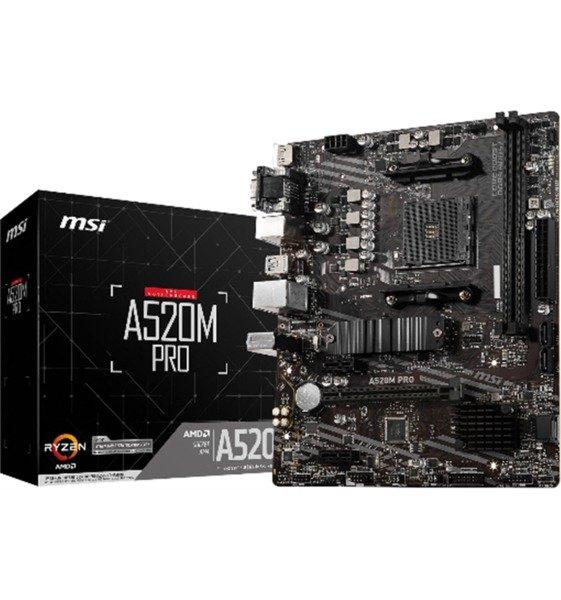 MSI  A520m Pro 