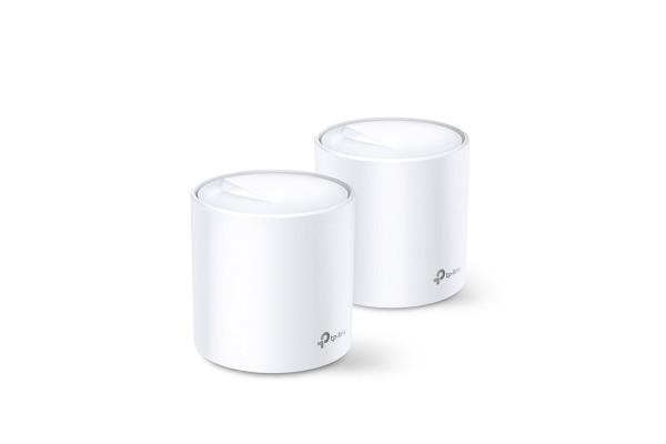 TP-Link  TP-LINK Whole Home Mesh Wi-Fi System Deco X20(2-pack) AX1800(2-Pack) white 