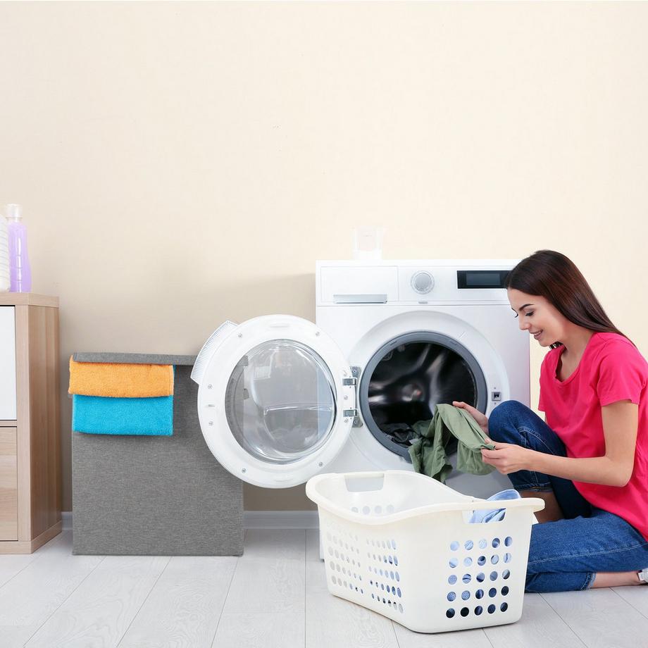 B2X Paniers à linge - 2 pièces 61 litres  