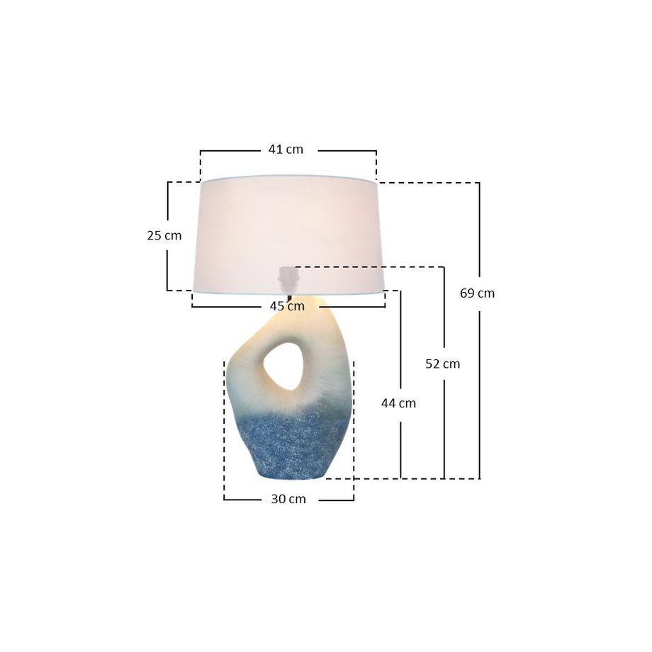 mutoni casual Lampe de table Provence  