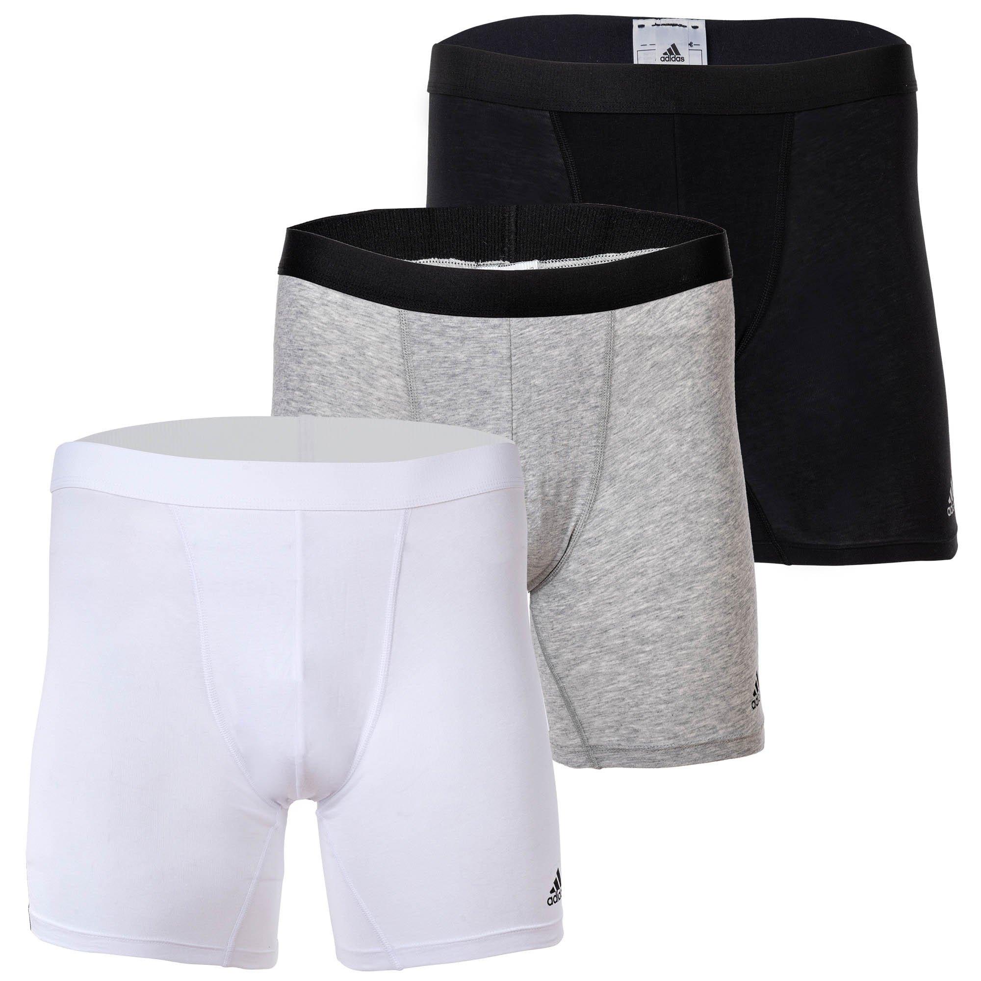 Image of adidas Boxershort 3er Pack Stretch Herren Weiss XXL