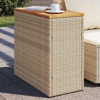 VidaXL Garten beistelltisch poly-rattan  