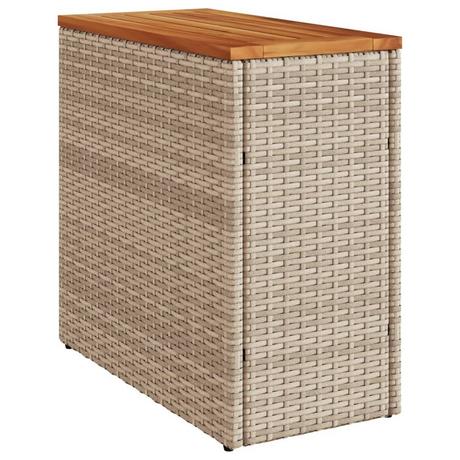 VidaXL Garten beistelltisch poly-rattan  