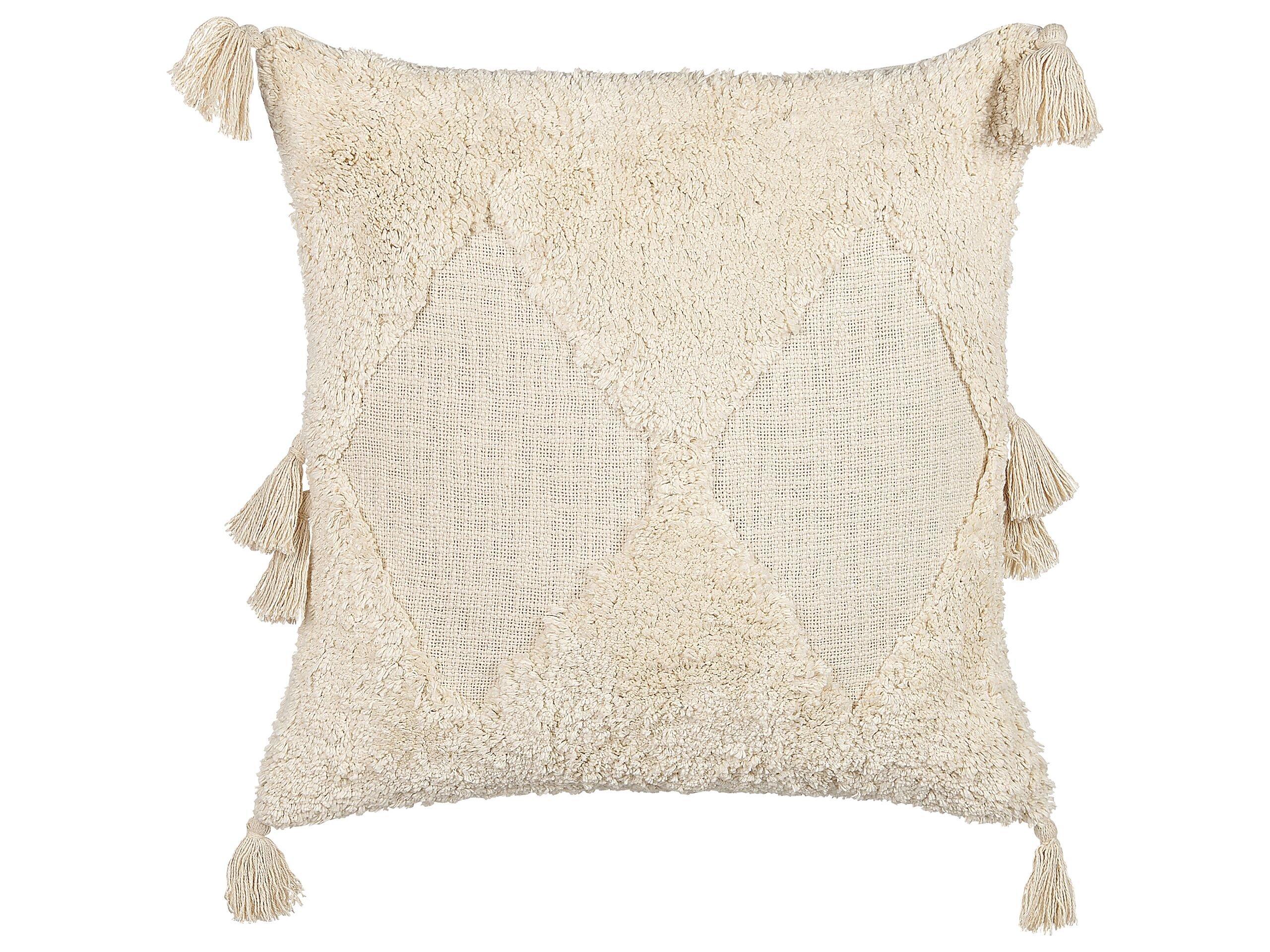 Beliani Coussin en Coton Traditionnel AVIUM  