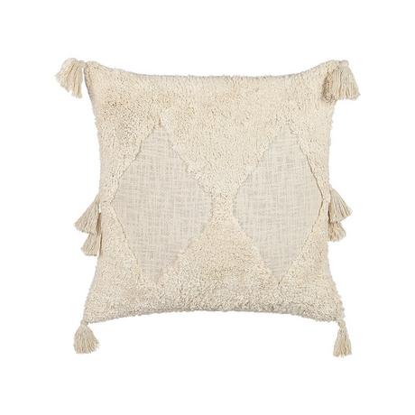 Beliani Coussin en Coton Traditionnel AVIUM  