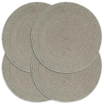 Napperons  pcs rond coton coton