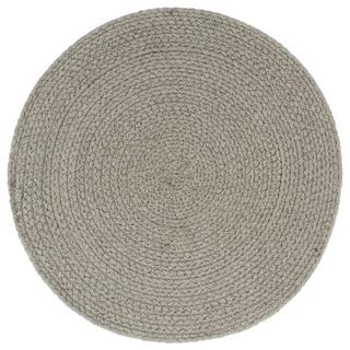 VidaXL Napperons  pcs rond coton coton  