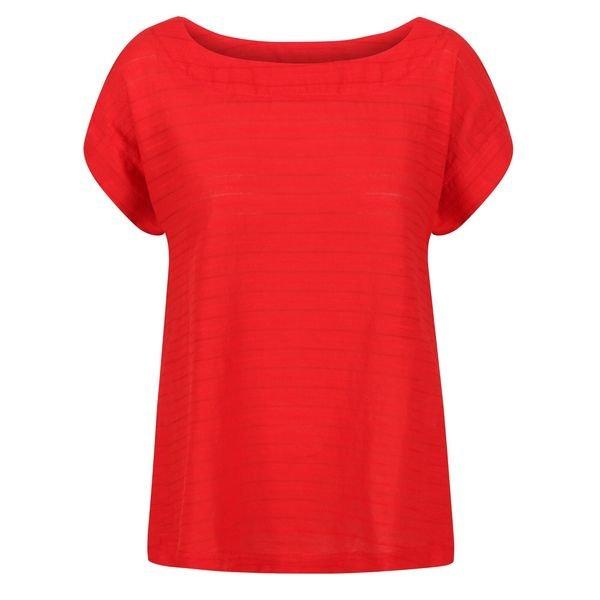 Image of Adine Tshirt Damen Rot Bunt 42