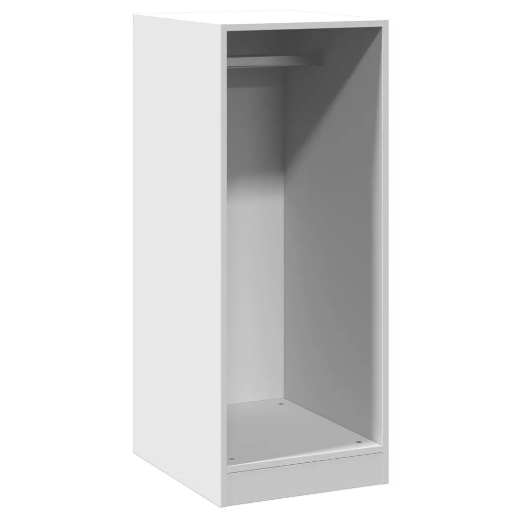 Garde robe blanc 48x41x102 cm bois d ingénierie