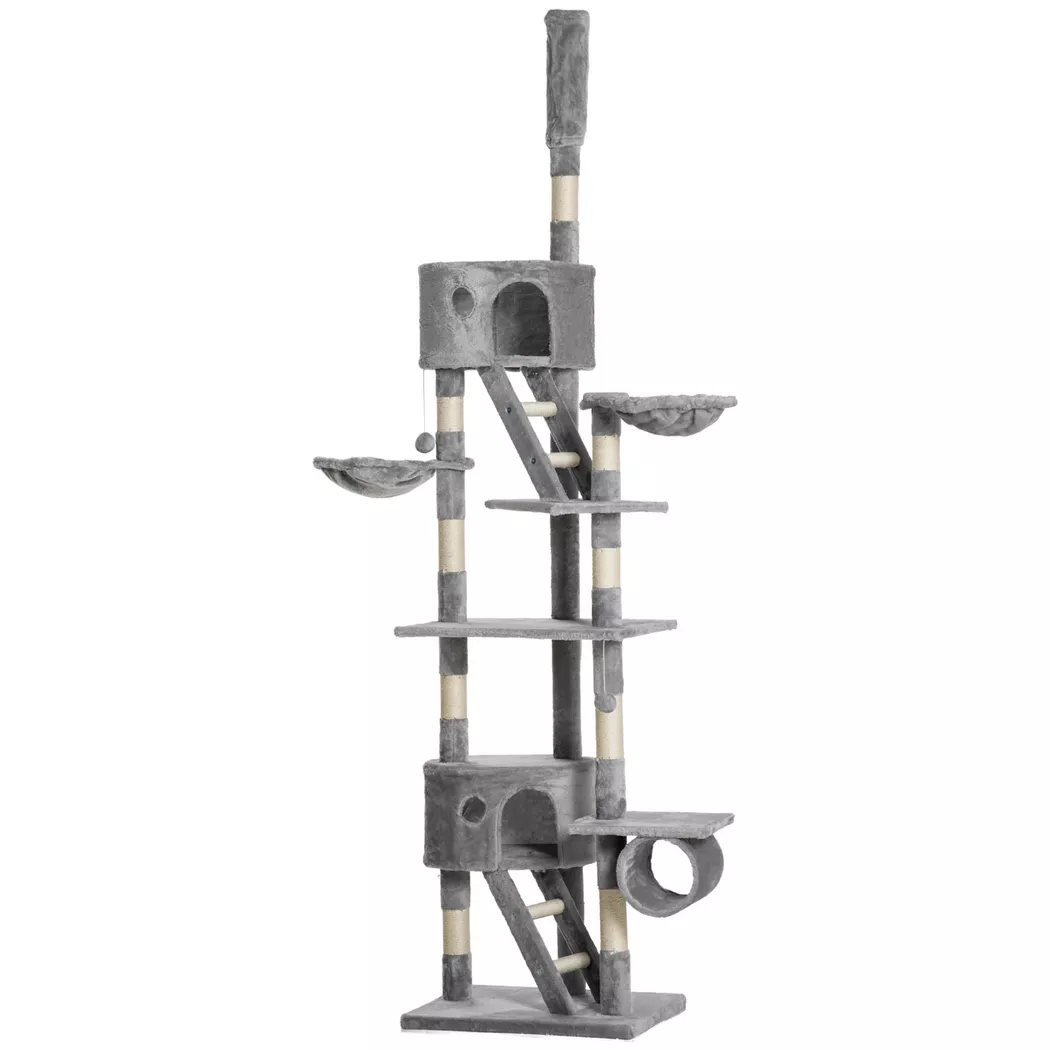 PawHut - Kratzbaum, One Size, Grau