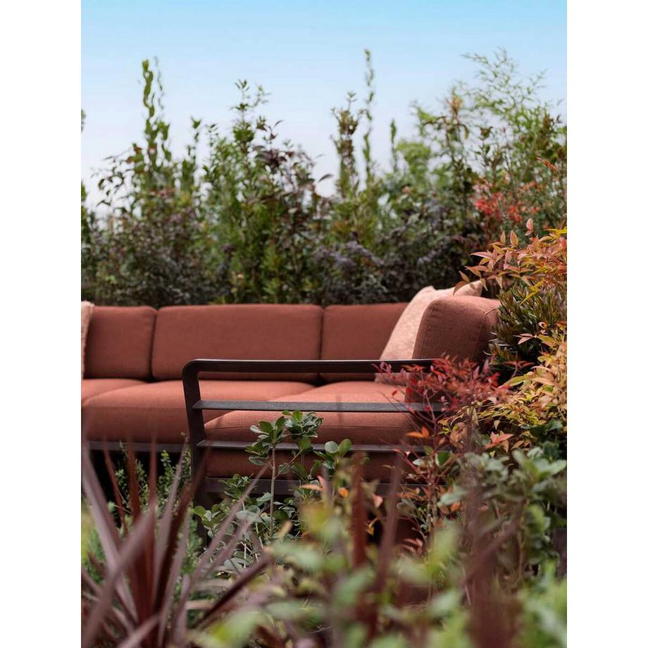 NARDI outdoor Salon de jardin Maximo marron rouge (5-tlg)  