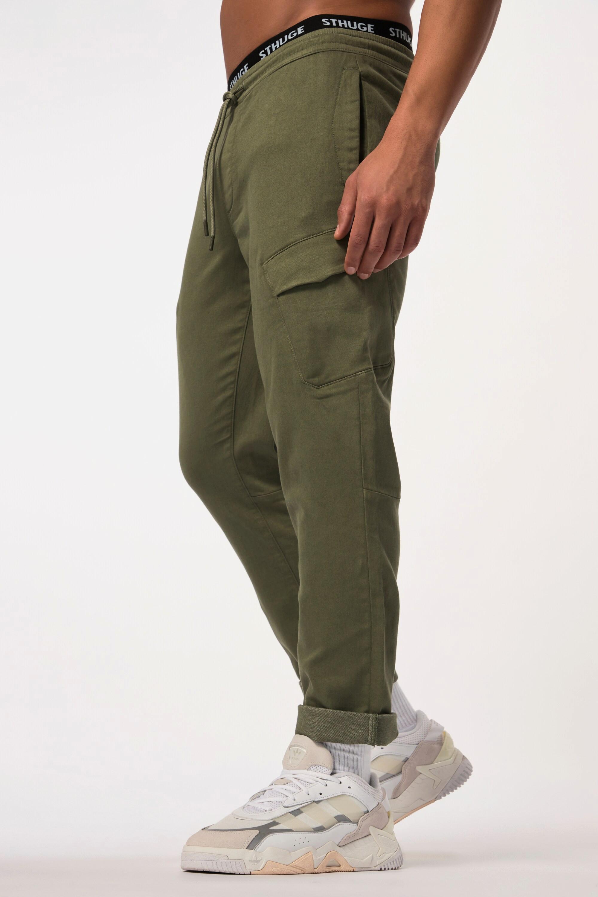 Sthuge  Pantalon cargo STHUGE. Technologie FLEXLASTIC® et taille élastique. Jusqu'au 8 XL 