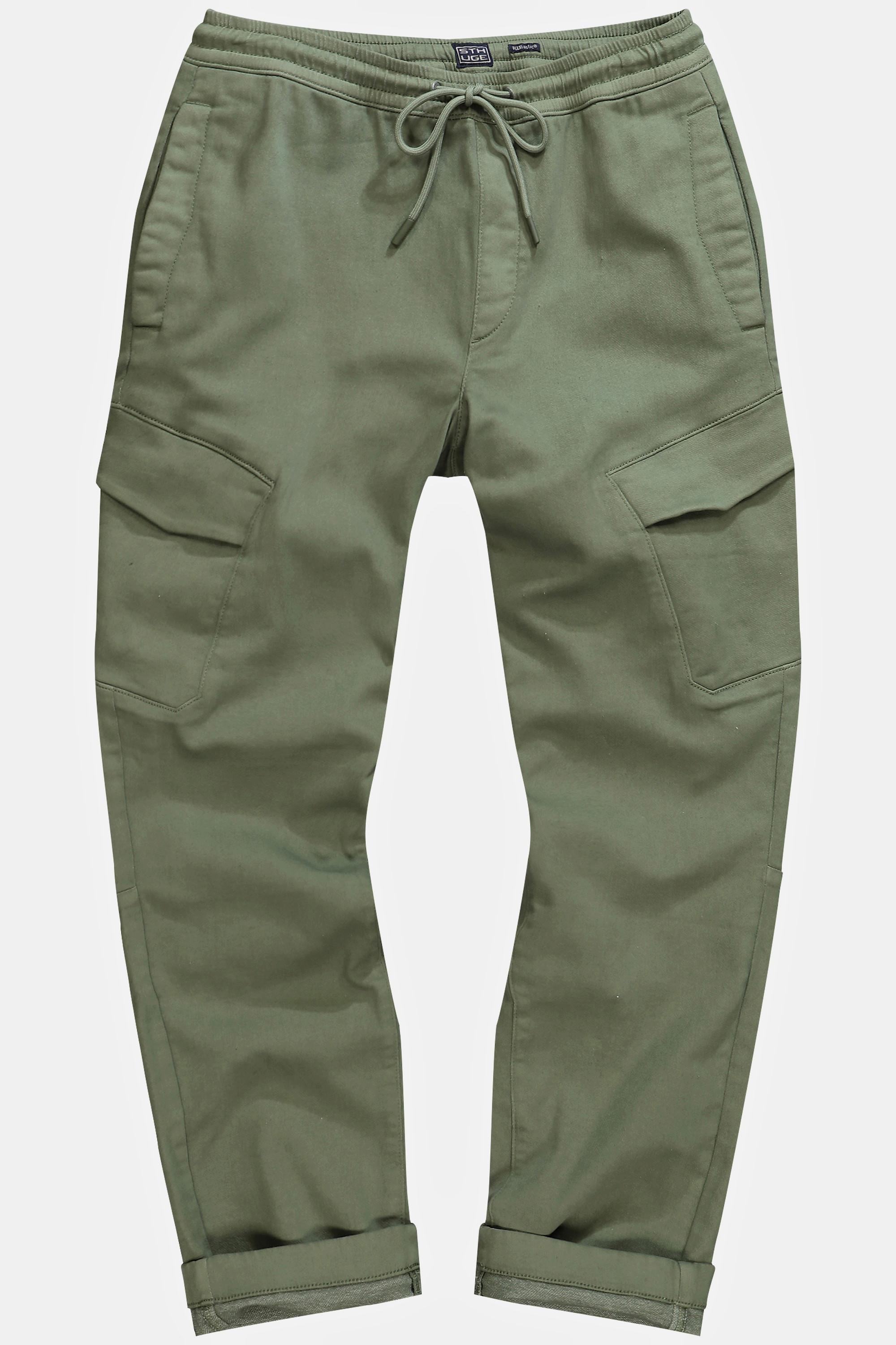 Sthuge  Pantalon cargo STHUGE. Technologie FLEXLASTIC® et taille élastique. Jusqu'au 8 XL 