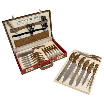 Set Carne e Coltello in Portfolio - 24 Pezzi