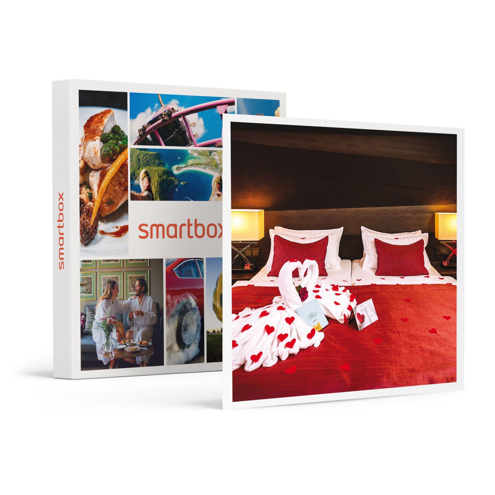 Smartbox  1 nuit romantique en hôtel 4* avec souper au Luxembourg - Coffret Cadeau 